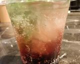 A picture of step 2 of Mojito cocktail 🍹.