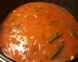 Foto del paso 25 de la receta Estofado de okras, mini calabacines y berenjenas