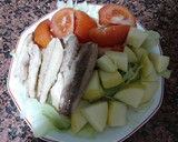 Foto del paso 2 de la receta: Ensalada de caballa y manzana