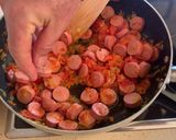 Foto del paso 3 de la receta: Col con salchichas
