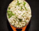Foto del paso 2 de la receta: Ensalada de tallos de acelga y tahini