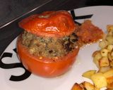 Une image de l'étape 1 de Tomates farcies.