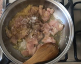 Foto del paso 2 de la receta: Espagueti con salsa blanca y pollo
