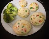 Hình bước làm 5 của món Chả gà rau củ áp chảo - lowcarb food
