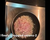 A picture of step 2 of Egg lababdar.