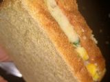 Potato bread sandwich