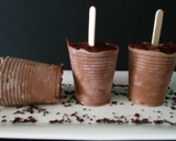 Foto del paso 9 de la receta: Polos de natillas de chocolate sin huevo (con y sin Tmx)