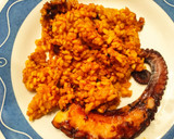 Foto del paso 8 de la receta: Arroz a la paella con pulpo terminado en el horno