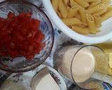 Foto del paso 1 de la receta: Pasta cremosita con Hot Dog 🇵🇪