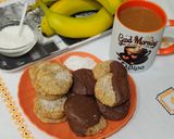 Φωτογραφία βήματος 6 της συνταγής Cookies μπανάνας με ινδοκάρυδο
