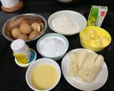 Foto langkah ke 2 dari resep Cake Tape Panggang Lembut dan Wangi.