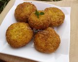 A picture of step 9 of Savoury Donuts.