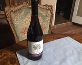 A picture of step 7 of California Farm Ginger Soup with 2024 Nouveau Pinot Noir wine.
