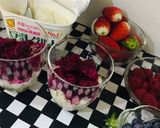 Foto del paso 2 de la receta: Yogurt de soja con Avena y Mix de Frutos Rojos 🍒🍓