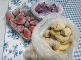 Sorvete de Morango e Pitaya: