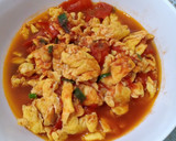 Foto langkah ke 5 dari resep Orak Arik Telur Tomat (Xihongshi Chao Jidan).