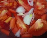 होटल स्टाइल टमाटर गाजर चुकंदर सूप (Hotel Style Tamatar gajar chukandar soup recipe in Hindi) रेसिपी चरण 1 फोटो