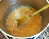 Foto del paso 4 de la receta: Arroz cremoso en caldo de gambas en sartén