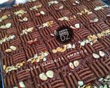صورة لخطوة 1 من وصفة مقروض قلب البقلاوة بالشكولاطة 🍫🥜