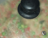 A picture of step 5 of Rava Upma.