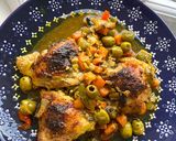 A picture of step 7 of Morrocan inspired chicken Tajine SO GOOOD!.