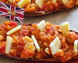 Une image de l'étape 3 de Ma recette de patate doucecheddar & poulet.