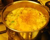 A picture of step 5 of Lima beans poricha koottu.