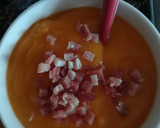 Foto del paso 4 de la receta: Puré de calabaza con dados de jamón