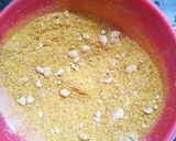 A picture of step 1 of Bharwa bhindi.