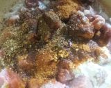 A picture of step 2 of Behari boti.