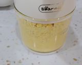 Hình bước làm 1 của món Pudding ngô ngọt 🌽