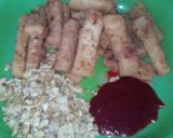 A picture of step 8 of Crunchy yam fingers.