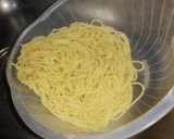 Foto del paso 4 de la receta: Espaguetis con salchichas