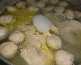 Hình bước làm 1 của món Mì bò viên