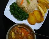 A picture of step 9 of Coconut Beef Stroganoff #FestiveContestNaivasha #AuthorMarathon.