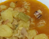 Foto del paso 1 de la receta: Patatillas con arroz