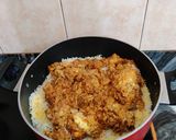 A picture of step 7 of Butter Chicken Biryani.
