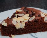 Une image de l'étape 4 de Gâteau tout choco et amandes.