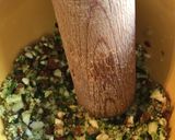 Foto del paso 18 de la receta Gazpacho de bacalao y gamba rallada