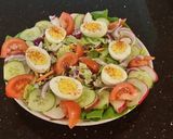 A picture of step 4 of Southwestern BLT Egg Salad.