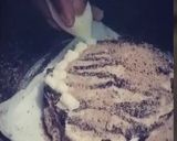 A picture of step 7 of Choco Orange Ice cake.