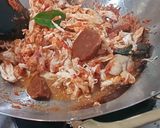 Foto langkah ke 7 dari resep Nasi Krawu Ayam khas Gresik.
