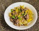 Hình bước làm 4 của món Bò Xào Cải Chua