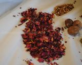 A picture of step 35 of Tabrizi advieh polow (pilaf).