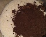 A picture of step 1 of Chocolate walnut cake.