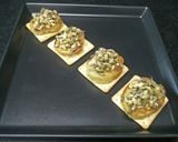A picture of step 6 of Biscuit papdi chaat.