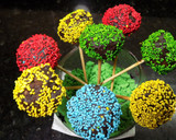 Foto del paso 6 de la receta: Pops Cake arco iris (bolitas de bizcochuelo)