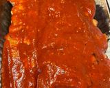 A picture of step 3 of “bubble up pizza”.