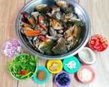 चिंबोरी रस्सा (crab gravy recipe in marathi) रेसिपी स्टेप 1 फोटो