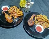 A picture of step 6 of Fry leg piece.